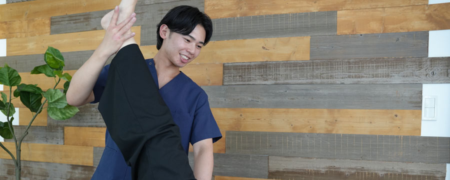 肩施術